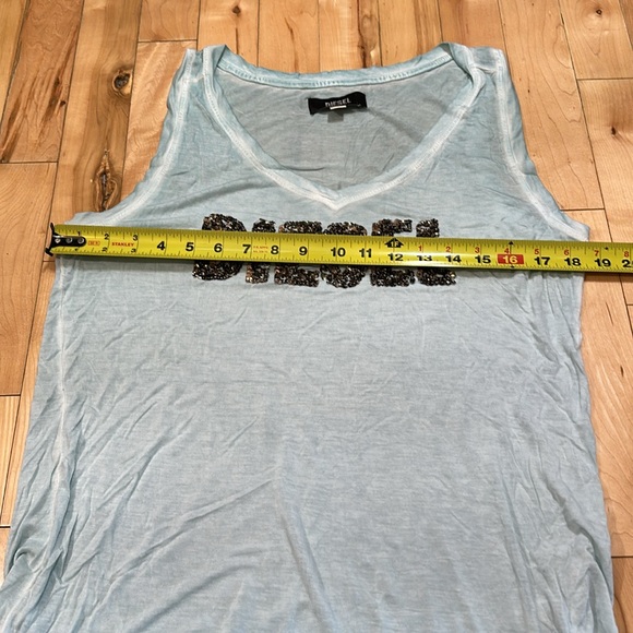 Diesel Burnout V-Neck Tank Top - Picture 7 of 8